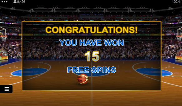 Basketball Star slot giros gratis