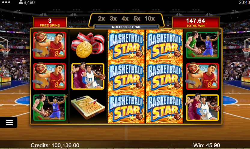 Basketball Star slot jackpot