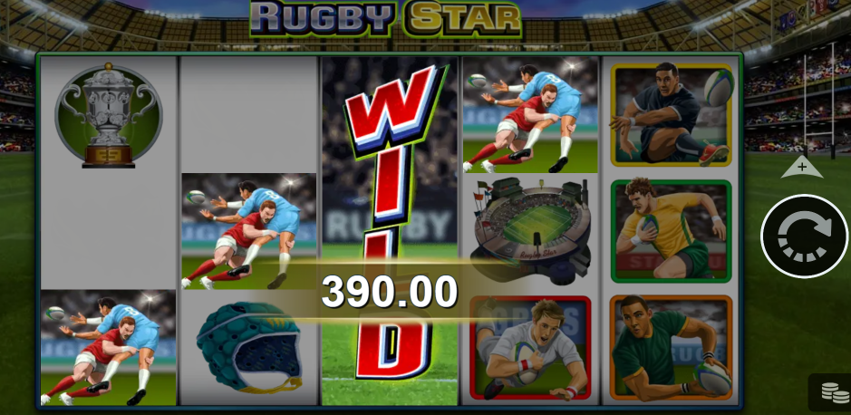 Rugby Star slot jackpot