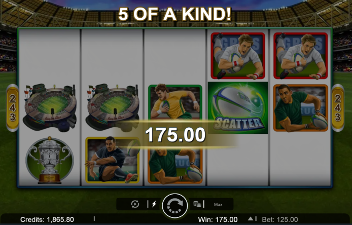 Rugby Star slot online jackpot