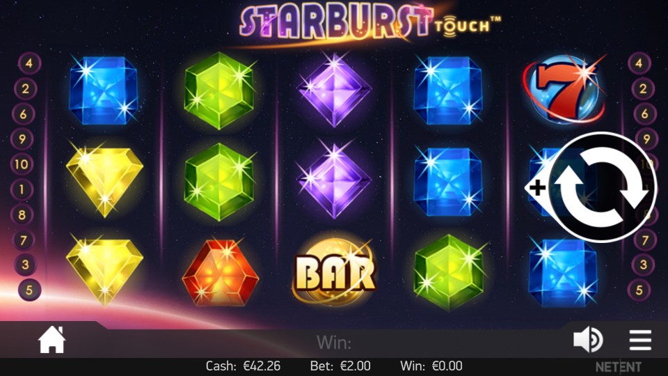 Los mejores slots de casino online Starburst