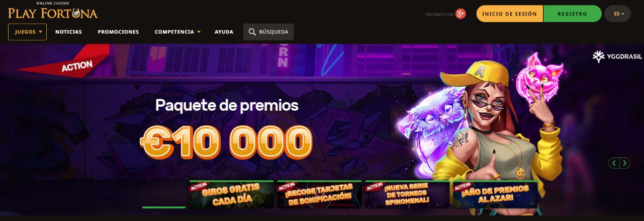 Online casino Play Fortuna