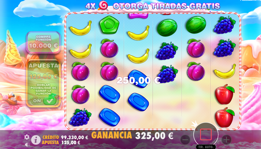 Sweet Bonanza slot ganancia grande